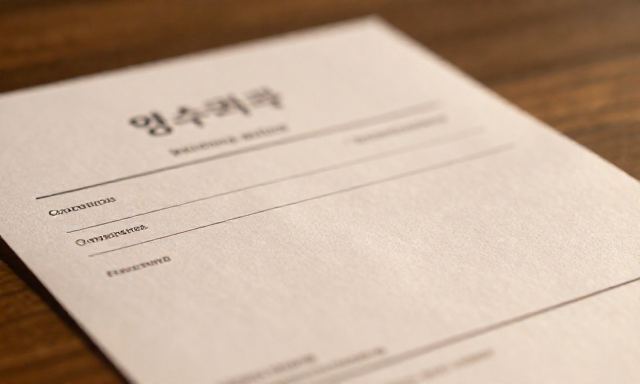 영수증리뷰 관련 대표 이미지